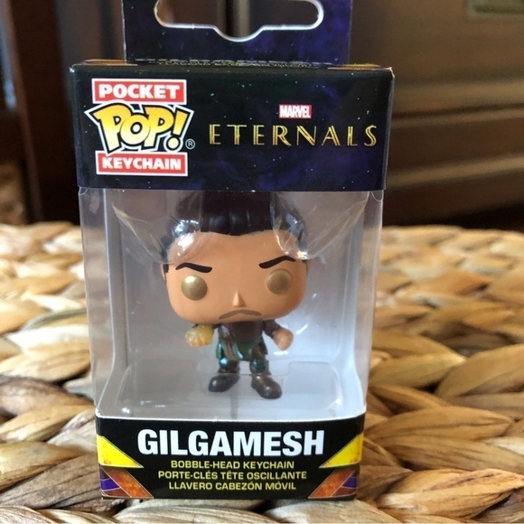 Funko Pop Marvel: Eternals, Gilgamesh bobble-head pocket keychain - Picture 1 of 4